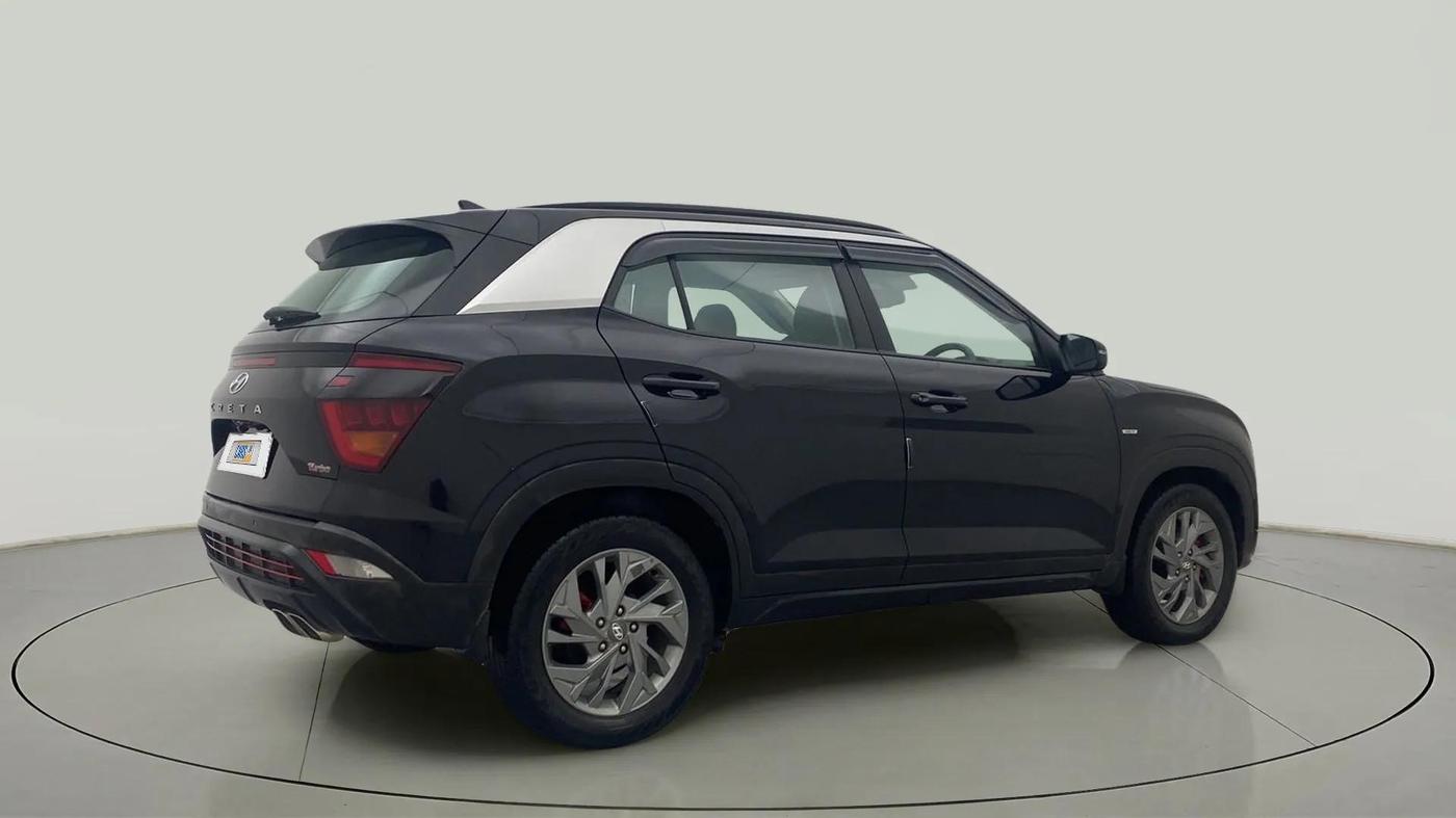 2020 Hyundai Creta SX (O) 1.4 TURBO DCT, Petrol, Automatic, 47,948 km, Right Back Diagonal