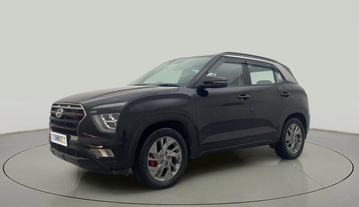 2020 Hyundai Creta SX (O) 1.4 TURBO DCT, Petrol, Automatic, 47,948 km, Left Front Diagonal