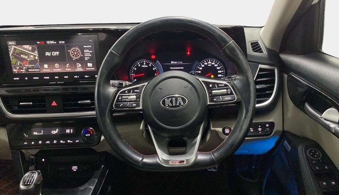 2020 KIA SELTOS GTX PLUS 1.4 PETROL, Petrol, Manual, 52,181 km, Steering Wheel Close Up