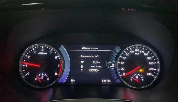 2020 KIA SELTOS GTX PLUS 1.4 PETROL, Petrol, Manual, 52,181 km, Odometer Image