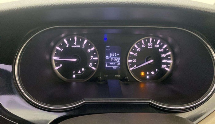 2017 Tata Zest XT PETROL, Petrol, Manual, 91,666 km, Odometer Image