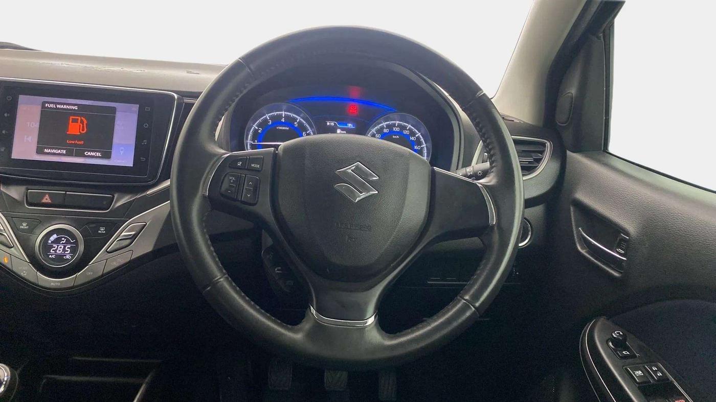 2019 Maruti Baleno ALPHA PETROL 1.2, Petrol, Manual, 29,734 km, Steering Wheel Close Up