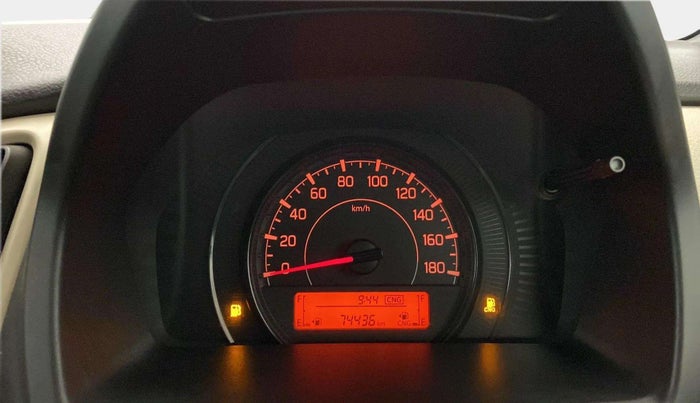 2019 Maruti New Wagon-R LXI CNG 1.0, CNG, Manual, 75,039 km, Odometer Image