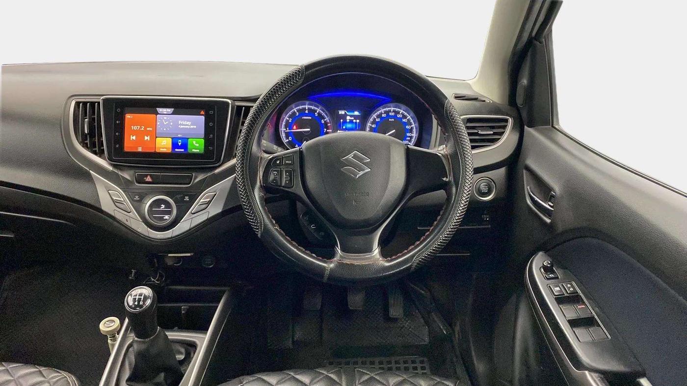 2021 Maruti Baleno ZETA PETROL 1.2, Petrol, Manual, 50,705 km, Steering Wheel Close Up