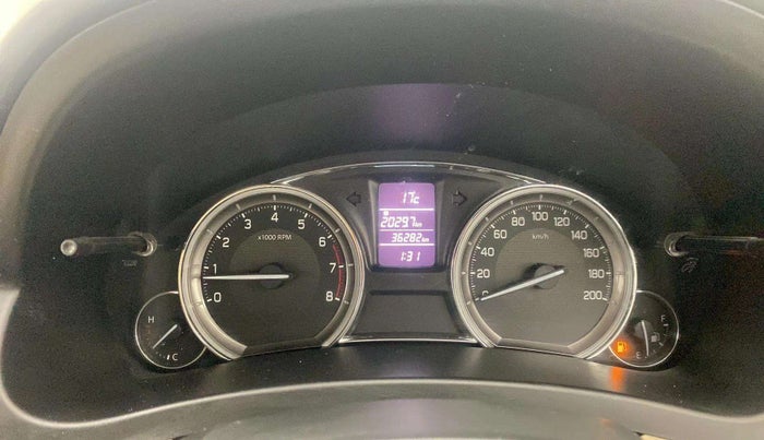 2017 Maruti Ciaz ZETA 1.4  MT PETROL, Petrol, Manual, 36,427 km, Odometer Image