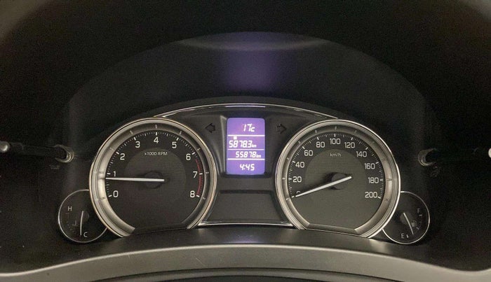 2016 Maruti Ciaz VXI+, Petrol, Manual, 55,927 km, Odometer Image