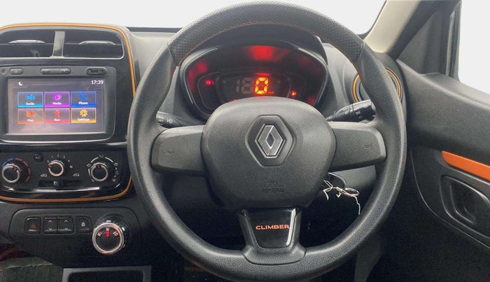 2018 Renault Kwid CLIMBER 1.0 AMT, Petrol, Automatic, 19,782 km, Steering Wheel Close Up