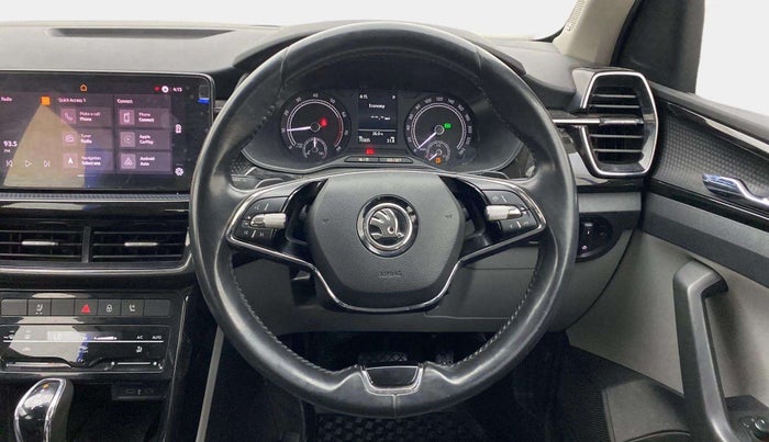 2021 Skoda KUSHAQ STYLE 1.0L TSI AT, Petrol, Automatic, 70,273 km, Steering Wheel Close Up