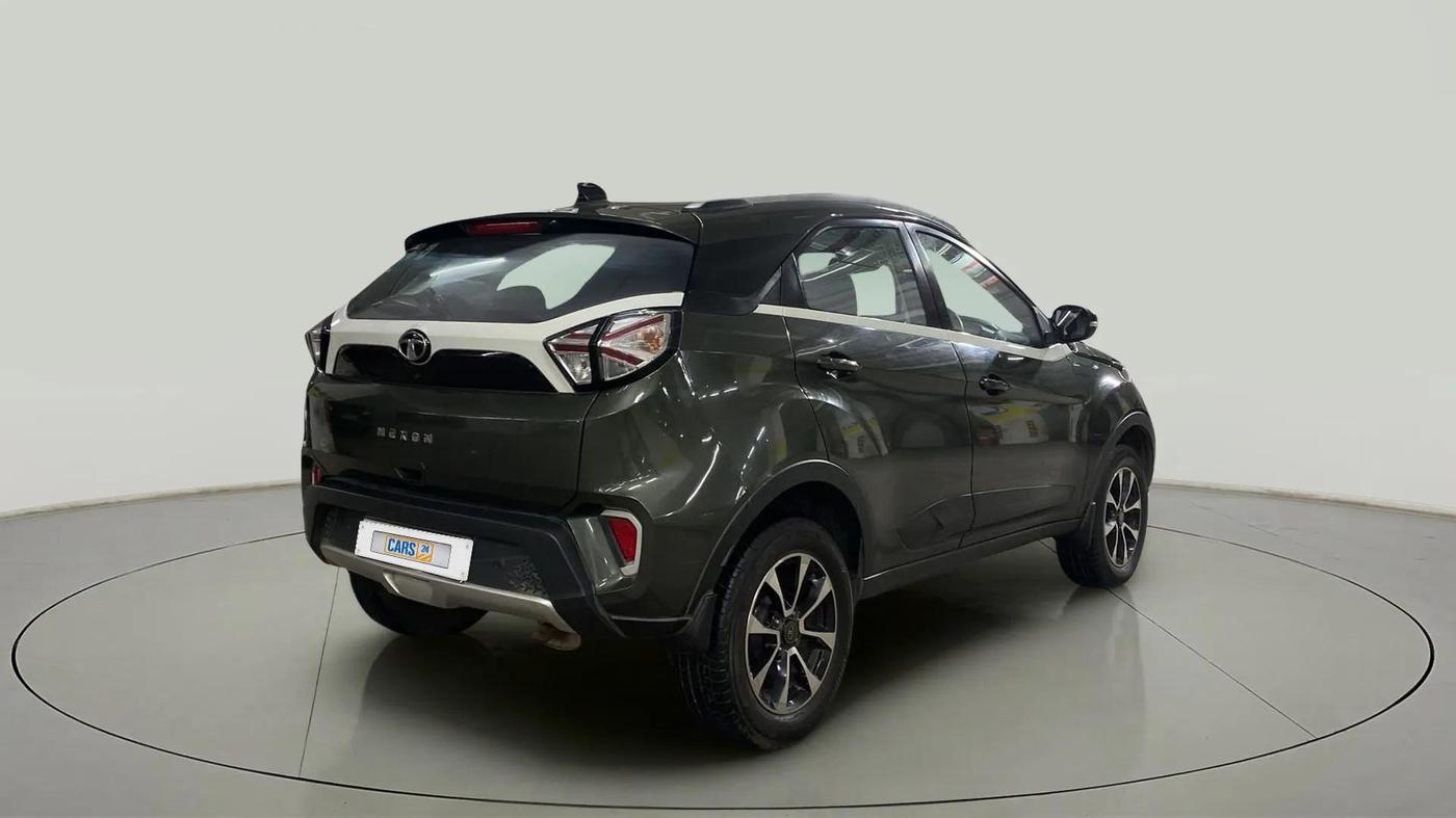 2020 Tata NEXON XZA PLUS (O) PETROL, Petrol, Automatic, 50,039 km, Right Back Diagonal