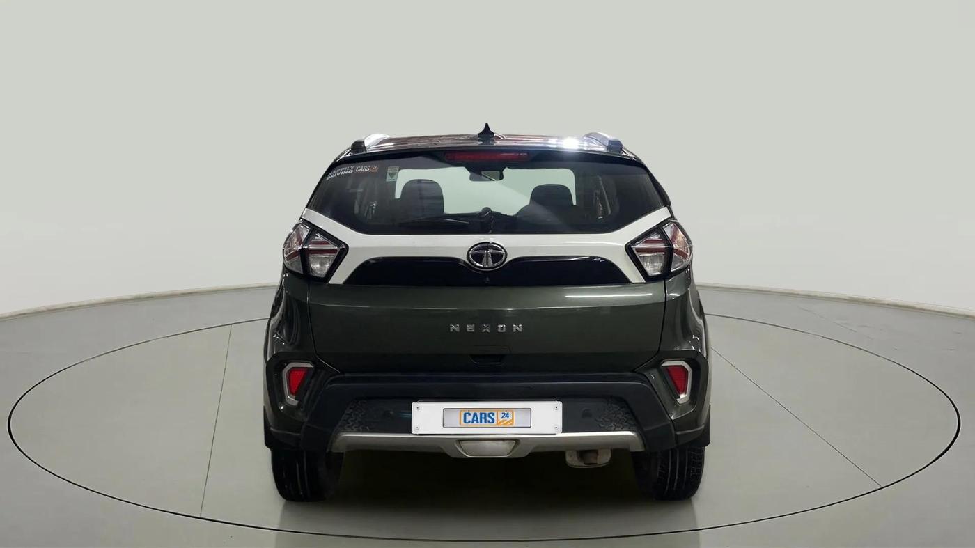 2020 Tata NEXON XZA PLUS (O) PETROL, Petrol, Automatic, 50,039 km, Back/Rear