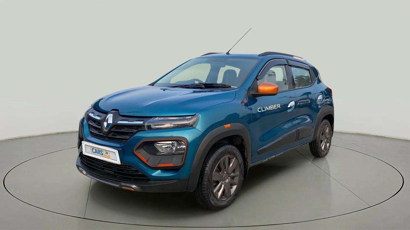 2020 Renault Kwid CLIMBER 1.0 AMT (O), Petrol, Automatic, 56,467 km, Left Front Diagonal