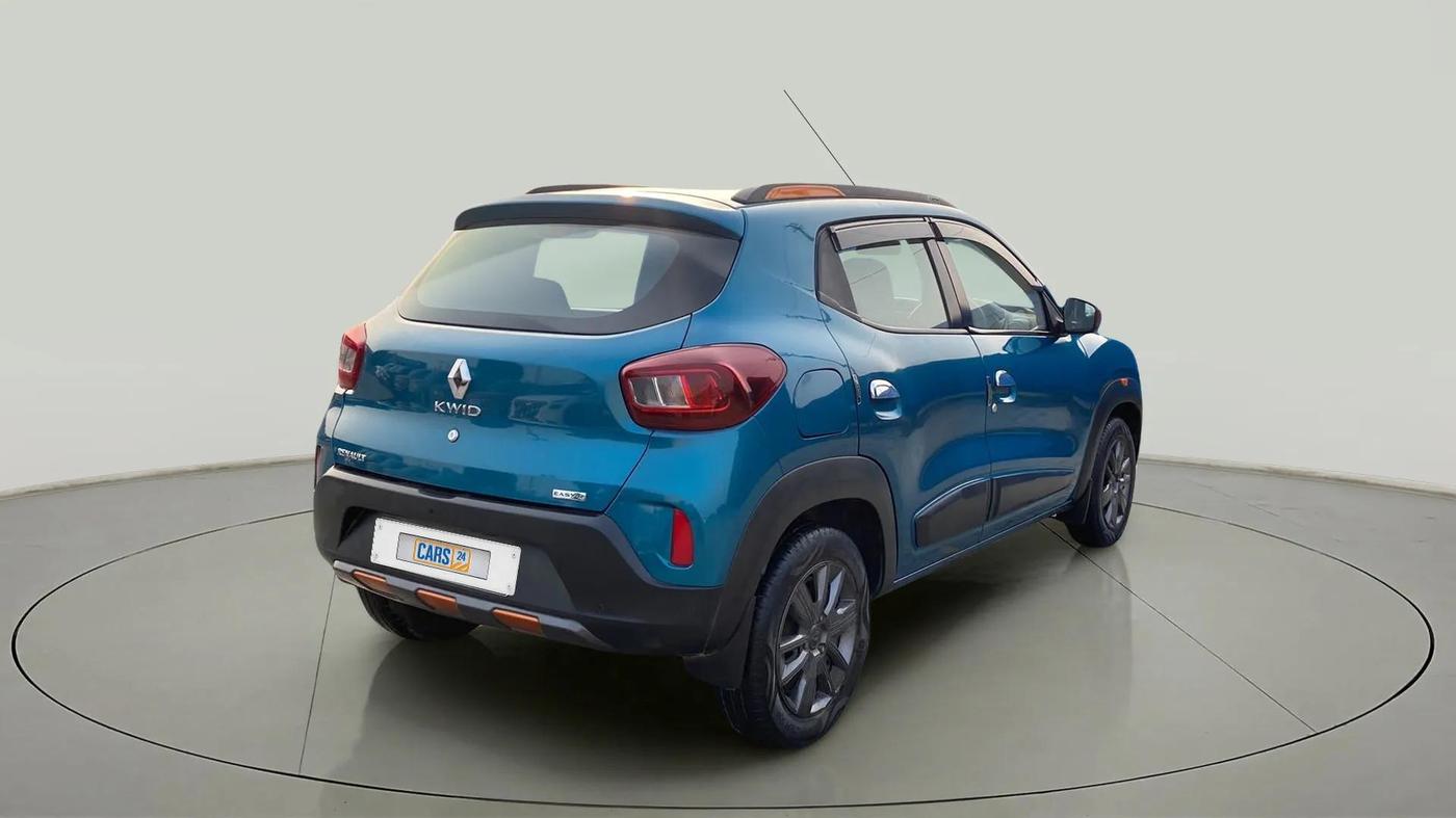 2020 Renault Kwid CLIMBER 1.0 AMT (O), Petrol, Automatic, 56,467 km, Right Back Diagonal