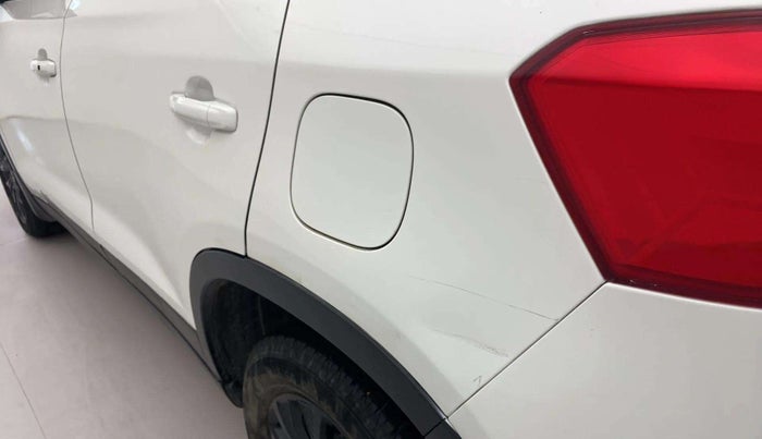 2021 Maruti Vitara Brezza ZXI, Petrol, Manual, 86,435 km, Left quarter panel - Slightly dented