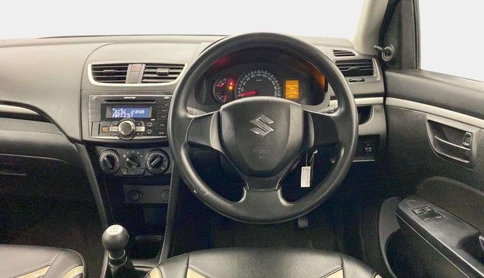 2017 Maruti Swift LXI (O), Petrol, Manual, 73,644 km, Steering Wheel Close Up