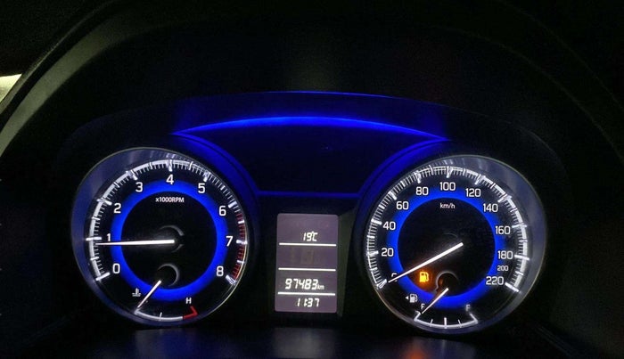 2016 Maruti Baleno DELTA PETROL 1.2, Petrol, Manual, 97,459 km, Odometer Image