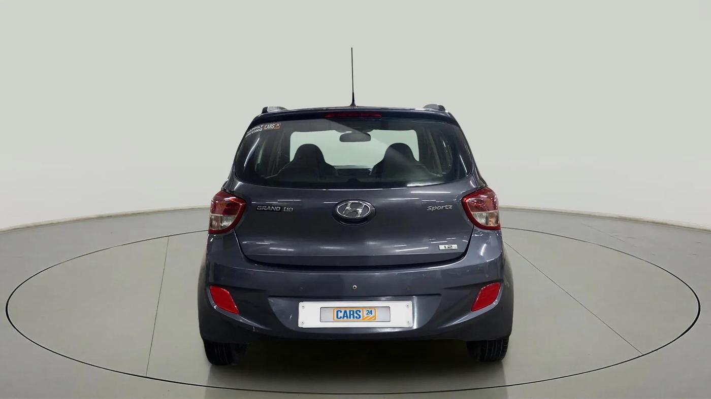 2015 Hyundai Grand i10 SPORTZ 1.2 KAPPA VTVT, Petrol, Manual, 40,749 km, Back/Rear