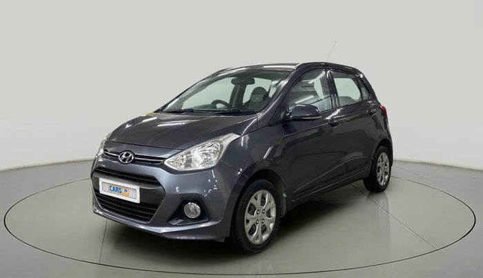 2015 Hyundai Grand i10 SPORTZ 1.2 KAPPA VTVT, Petrol, Manual, 40,749 km, Left Front Diagonal