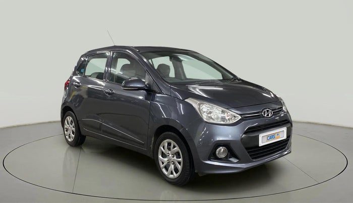 2015 Hyundai Grand i10 SPORTZ 1.2 KAPPA VTVT, Petrol, Manual, 40,749 km, Right Front Diagonal