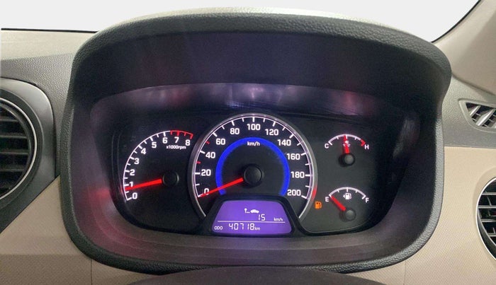 2015 Hyundai Grand i10 SPORTZ 1.2 KAPPA VTVT, Petrol, Manual, 40,749 km, Odometer Image