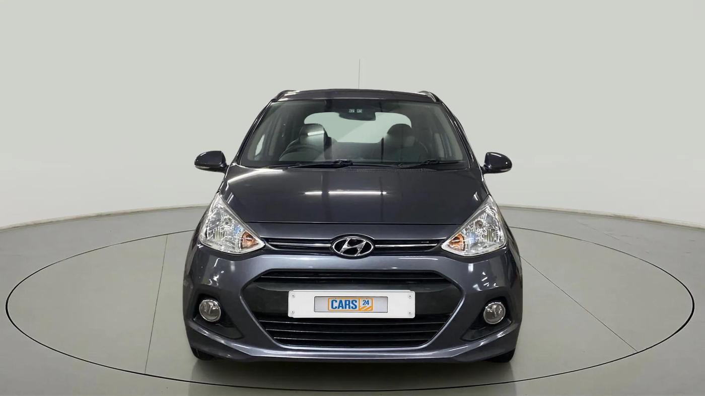 2015 Hyundai Grand i10 SPORTZ 1.2 KAPPA VTVT, Petrol, Manual, 40,749 km, Front
