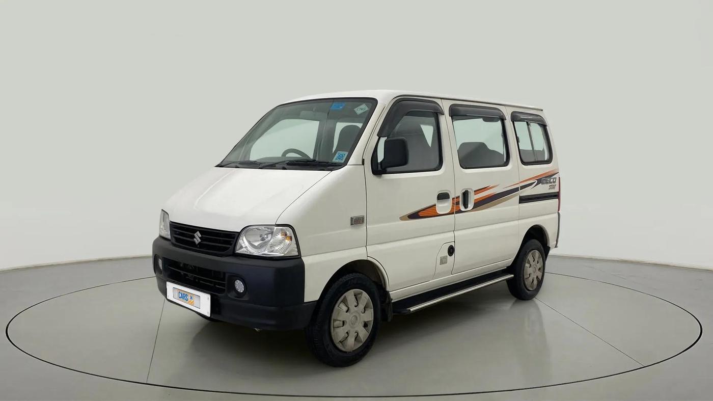 2020 Maruti Eeco 5 STR WITH A/C+HTR CNG, CNG, Manual, 62,754 km, Left Front Diagonal
