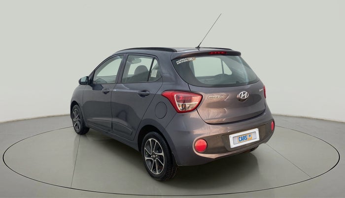 2018 Hyundai Grand i10 SPORTZ AT 1.2 KAPPA VTVT, Petrol, Automatic, 15,377 km, Left Back Diagonal