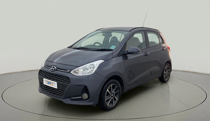 2018 Hyundai Grand i10 SPORTZ AT 1.2 KAPPA VTVT, Petrol, Automatic, 15,377 km, Left Front Diagonal