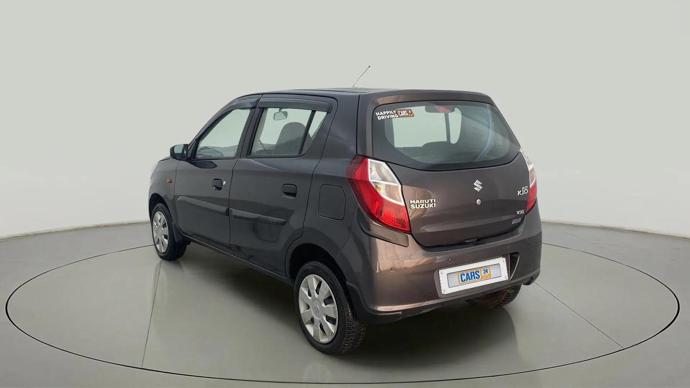 2017 Maruti Alto K10 VXI (O) AMT, Petrol, Automatic, 39,985 km, Left Back Diagonal