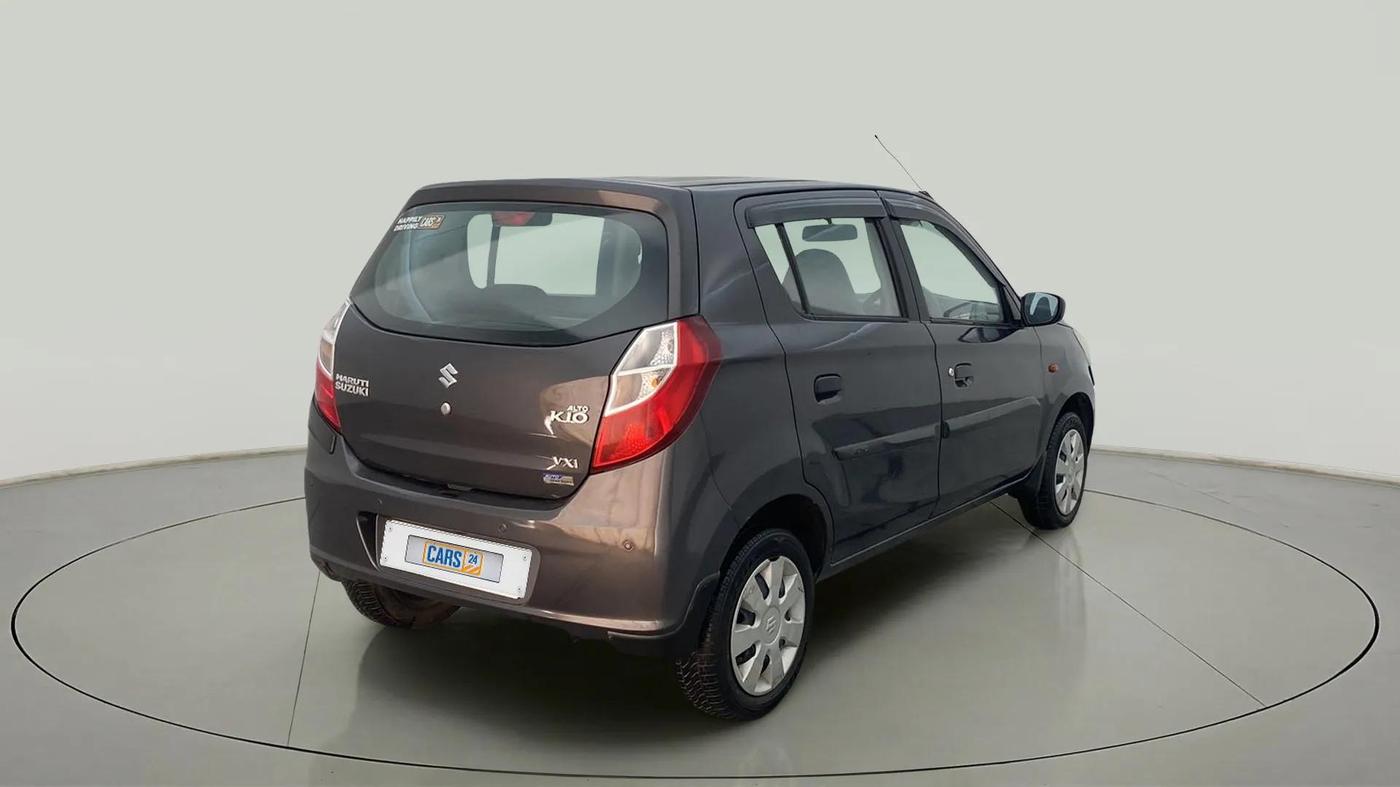 2017 Maruti Alto K10 VXI (O) AMT, Petrol, Automatic, 39,985 km, Right Back Diagonal