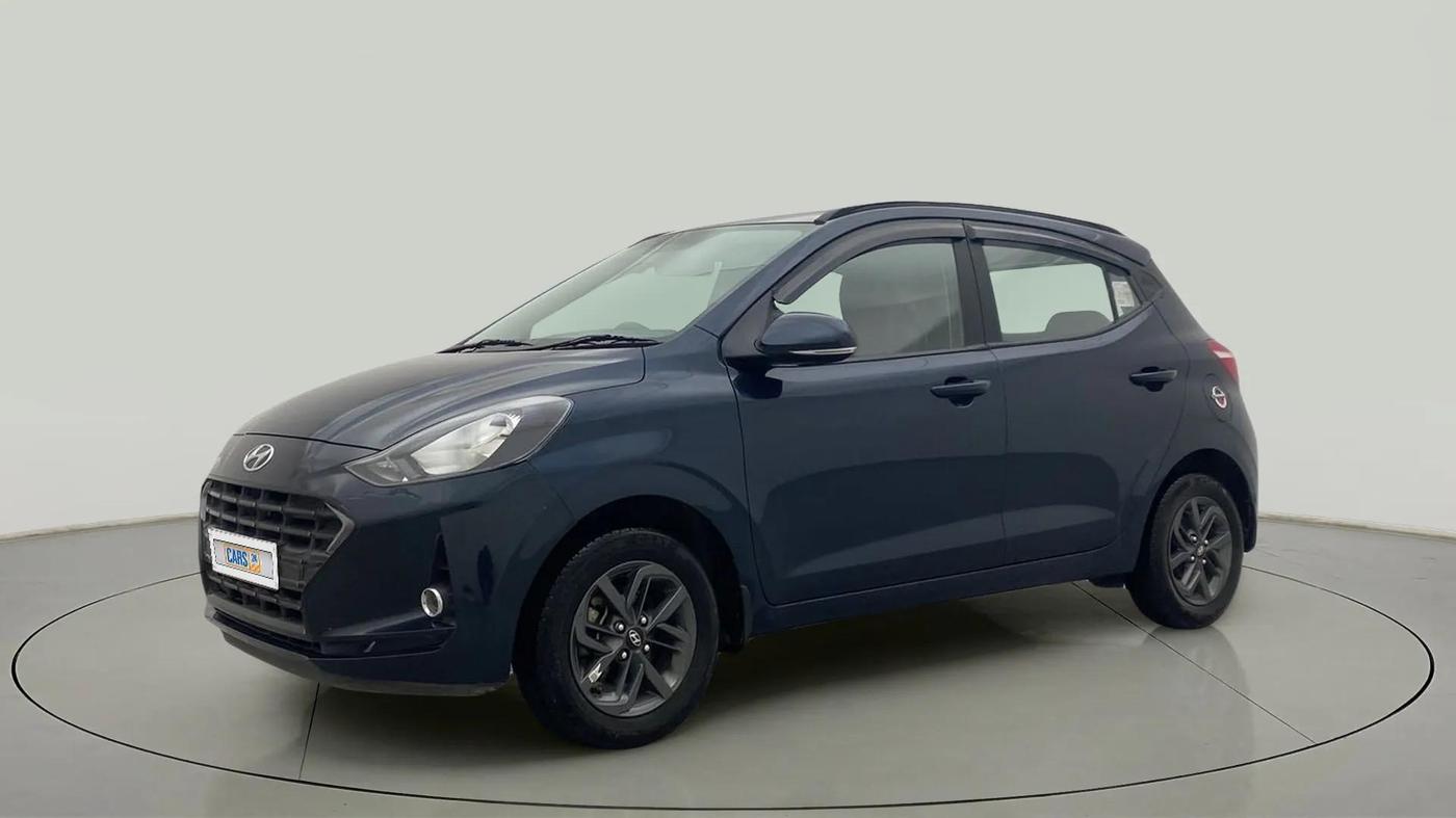 2021 Hyundai GRAND I10 NIOS SPORTZ 1.2 KAPPA VTVT, Petrol, Manual, 27,950 km, Left Front Diagonal