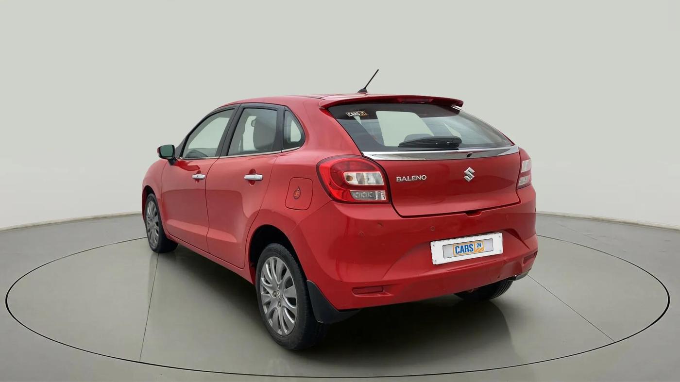 2017 Maruti Baleno ALPHA CVT PETROL 1.2, Petrol, Automatic, 72,683 km, Left Back Diagonal