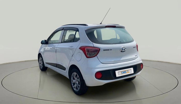 2017 Hyundai Grand i10 SPORTZ (O) 1.2 KAPPA VTVT, Petrol, Manual, 88,916 km, Left Back Diagonal