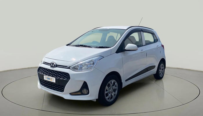 2017 Hyundai Grand i10 SPORTZ (O) 1.2 KAPPA VTVT, Petrol, Manual, 88,916 km, Left Front Diagonal