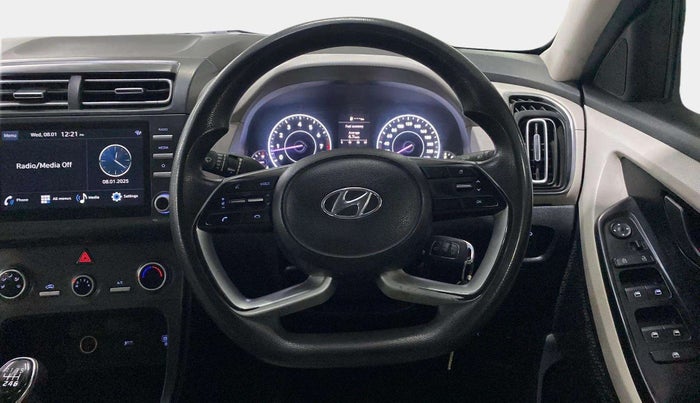 2020 Hyundai Creta EX 1.5 PETROL, Petrol, Manual, 75,447 km, Steering Wheel Close Up