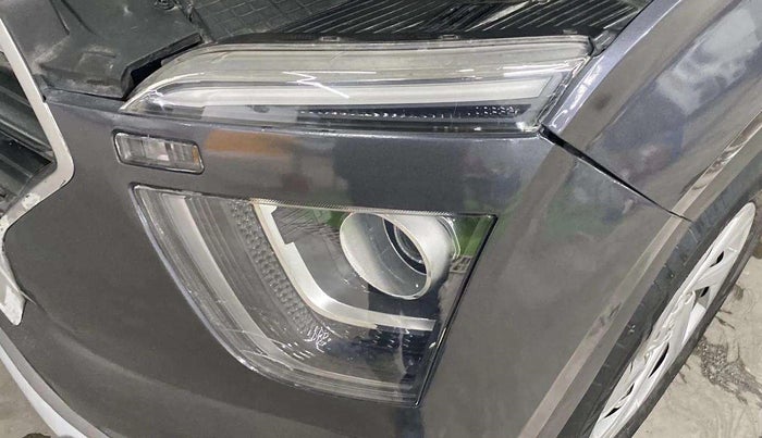 2020 Hyundai Creta EX 1.5 PETROL, Petrol, Manual, 75,447 km, Left headlight - Clamp has minor damage