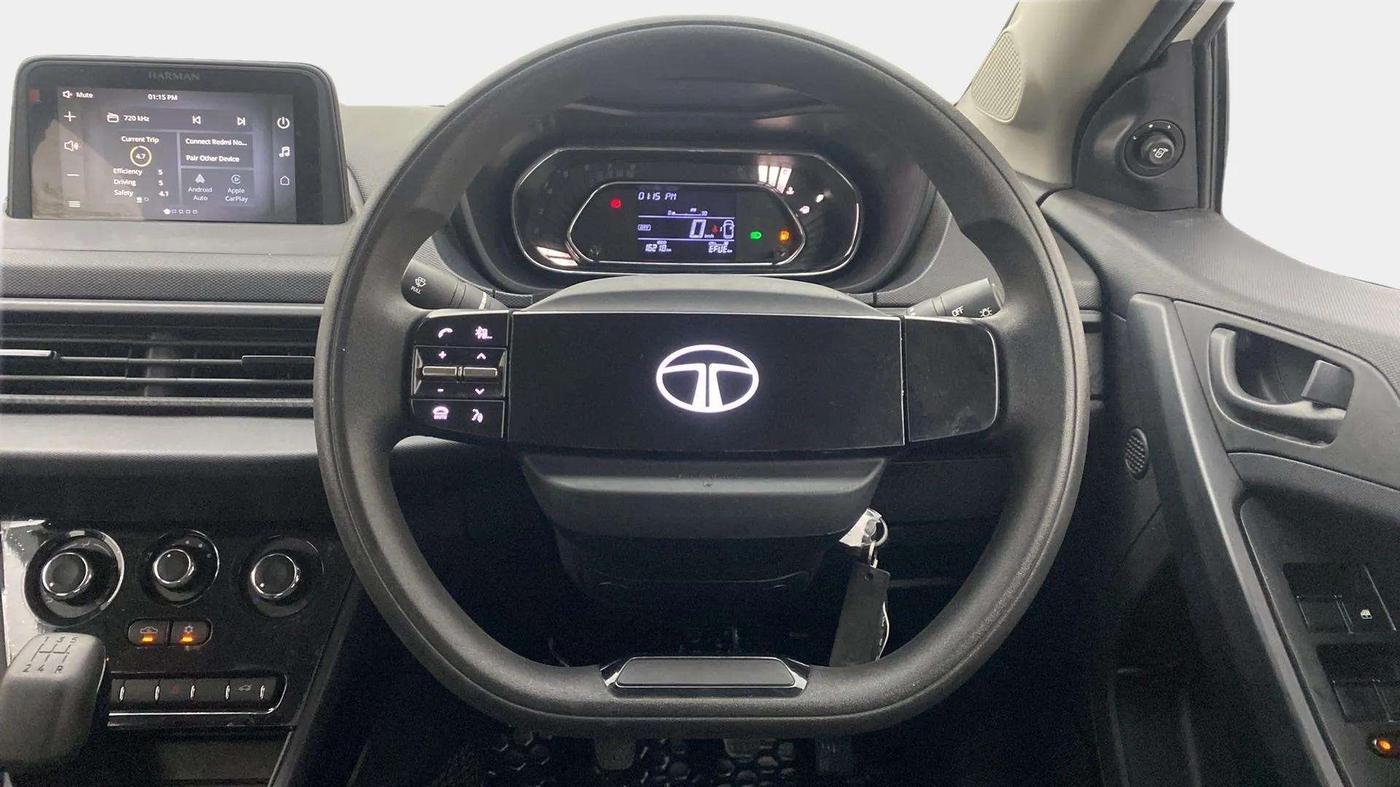2023 Tata NEXON SMART+ 1.2 PETROL, Petrol, Manual, 16,218 km, Steering Wheel Close Up
