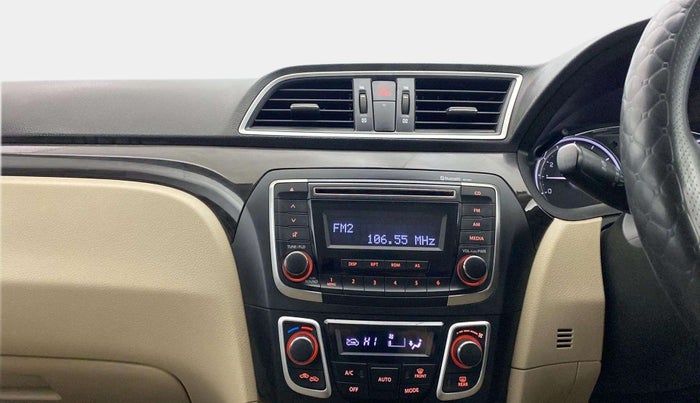 2017 Maruti Ciaz ZETA 1.4  MT PETROL, Petrol, Manual, 72,731 km, Air Conditioner