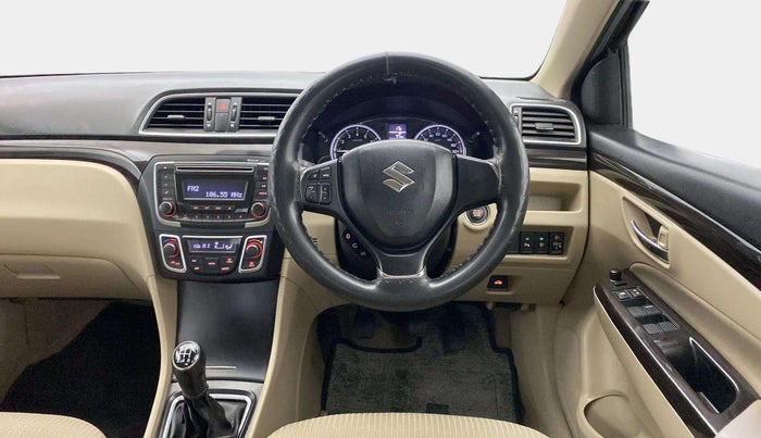 2017 Maruti Ciaz ZETA 1.4  MT PETROL, Petrol, Manual, 72,731 km, Steering Wheel Close Up