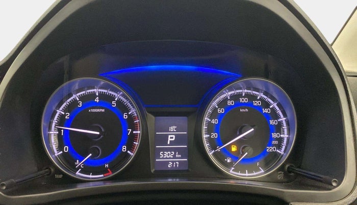 2020 Maruti Baleno DELTA CVT PETROL 1.2, Petrol, Automatic, 53,248 km, Odometer Image