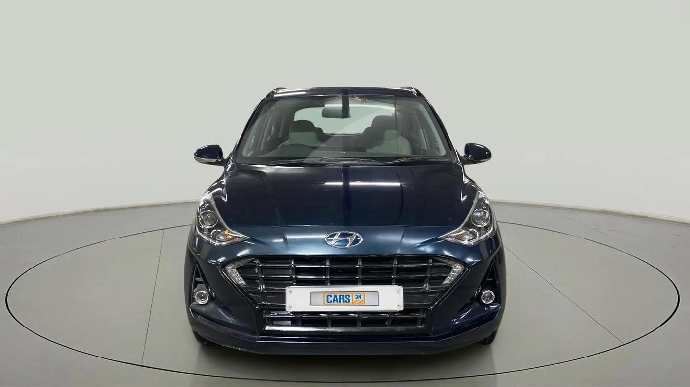 2020 Hyundai GRAND I10 NIOS SPORTZ AMT 1.2 KAPPA VTVT, Petrol, Automatic, 12,396 km, Front