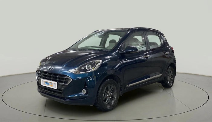 2020 Hyundai GRAND I10 NIOS SPORTZ AMT 1.2 KAPPA VTVT, Petrol, Automatic, 12,396 km, Left Front Diagonal
