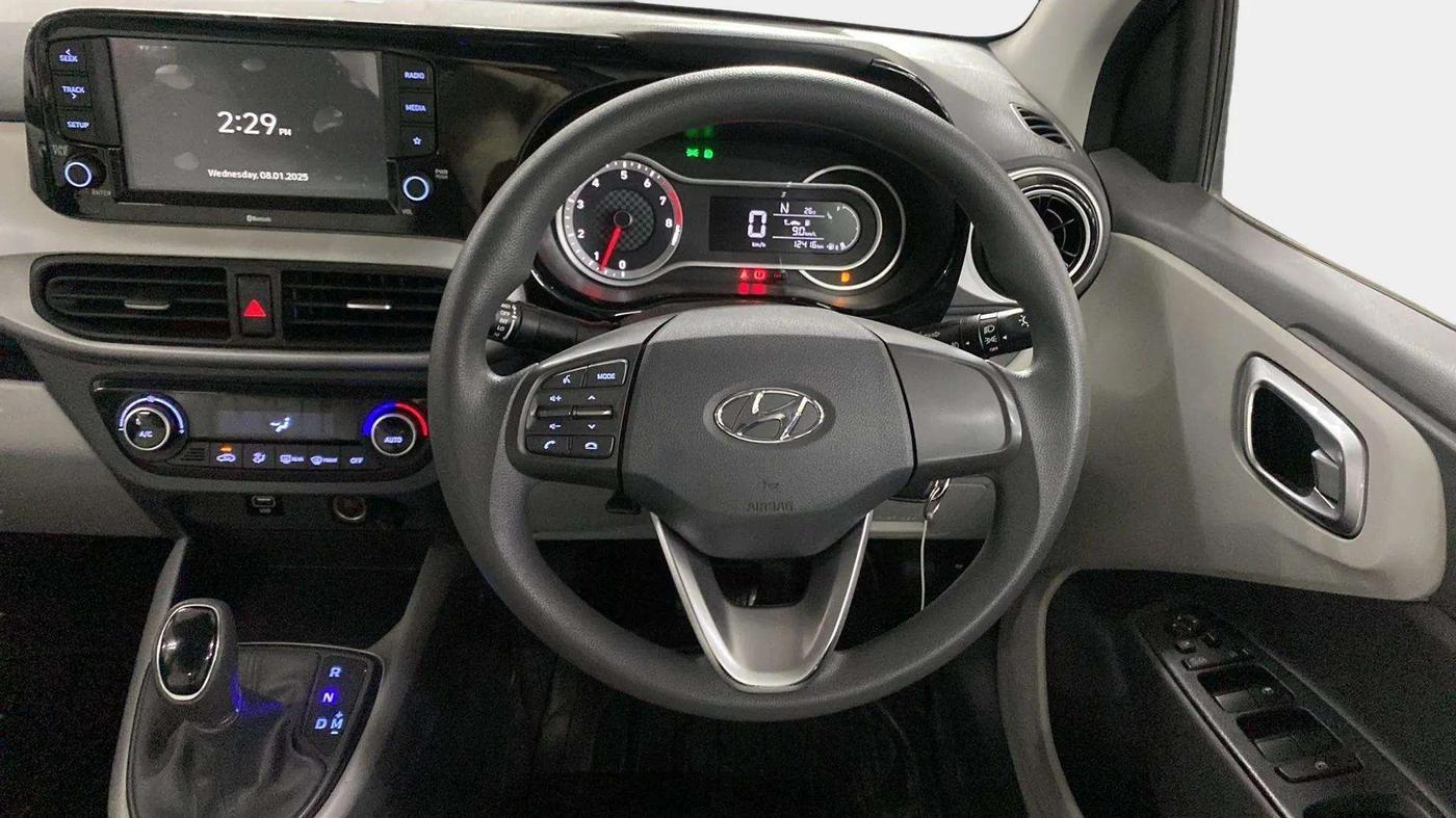 2020 Hyundai GRAND I10 NIOS SPORTZ AMT 1.2 KAPPA VTVT, Petrol, Automatic, 12,396 km, Steering Wheel Close Up