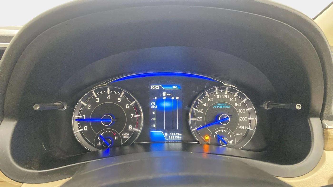 2019 Maruti Ciaz ALPHA 1.5 SHVS PETROL, Petrol, Manual, 22,913 km, Odometer Image