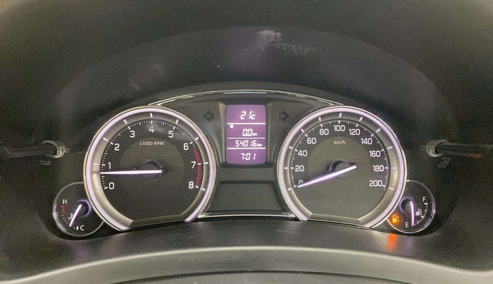2018 Maruti Ciaz ZETA 1.4  MT PETROL, Petrol, Manual, 53,992 km, Odometer Image