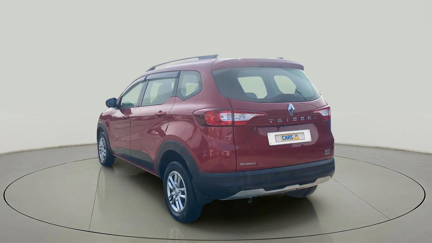 2020 Renault TRIBER RXT AMT, Petrol, Automatic, 64,553 km, Left Back Diagonal