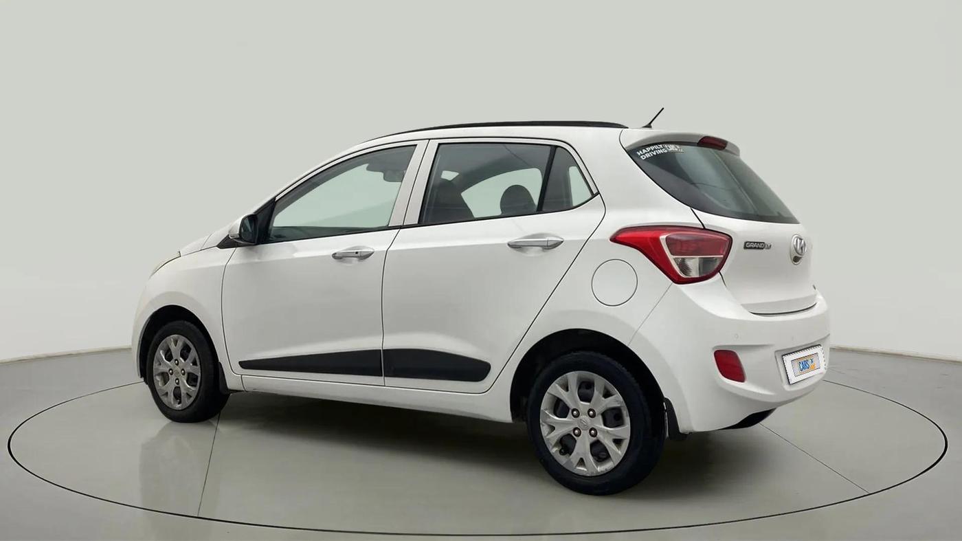 2014 Hyundai Grand i10 SPORTZ 1.2 KAPPA VTVT, Petrol, Manual, 44,169 km, Left Back Diagonal