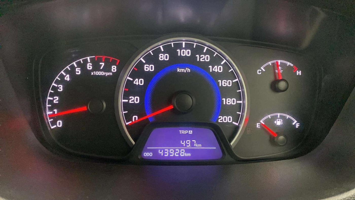 2014 Hyundai Grand i10 SPORTZ 1.2 KAPPA VTVT, Petrol, Manual, 44,169 km, Odometer Image