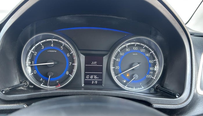 2017 Maruti Baleno DELTA PETROL 1.2, Petrol, Manual, 1,01,886 km, Odometer Image