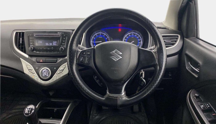 2017 Maruti Baleno DELTA PETROL 1.2, Petrol, Manual, 1,01,886 km, Steering Wheel Close Up