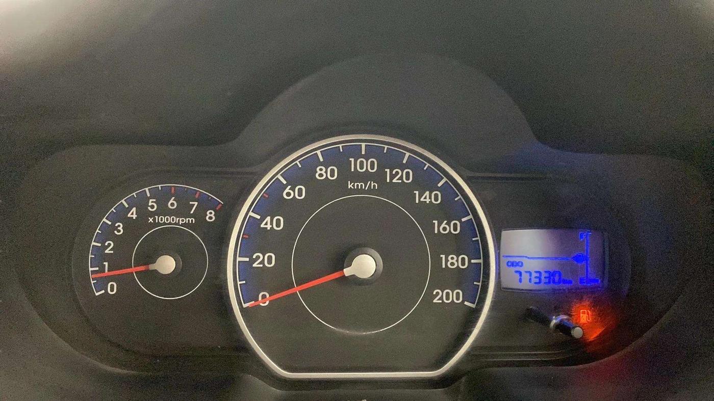 2013 Hyundai i10 MAGNA 1.1, Petrol, Manual, 77,308 km, Odometer Image